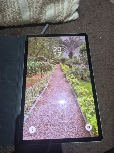 Tab s9 Fe com capinha
