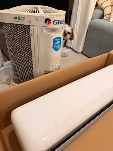 Ar condicionado quente e frio