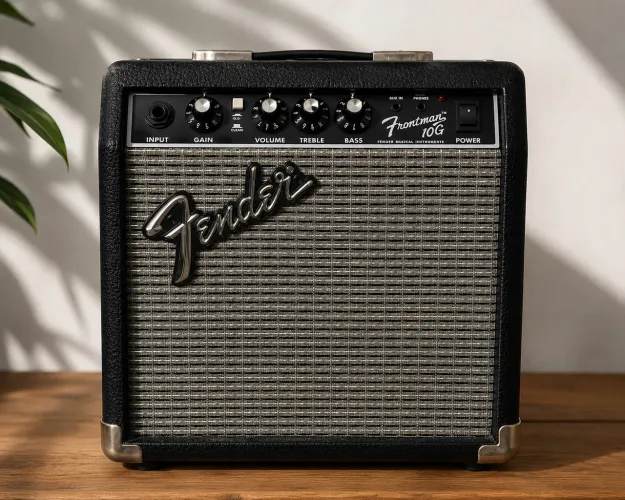 Amp fender guitarra