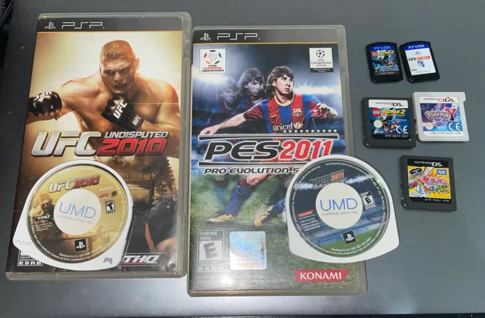 Lote Jogos Ps Vita/Psp Nintendo 3DS/ds