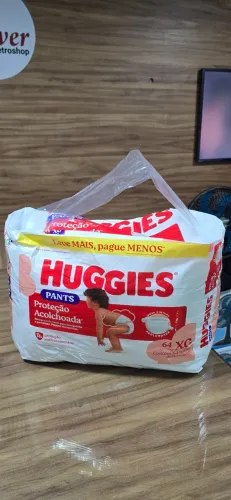 Fralda Huggies Supreme Care Roupinha XG - 64 fraldas