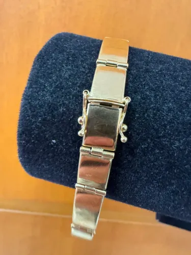 Bracelete Maciço de ouro 12.58g 18k procedência garantia eterna