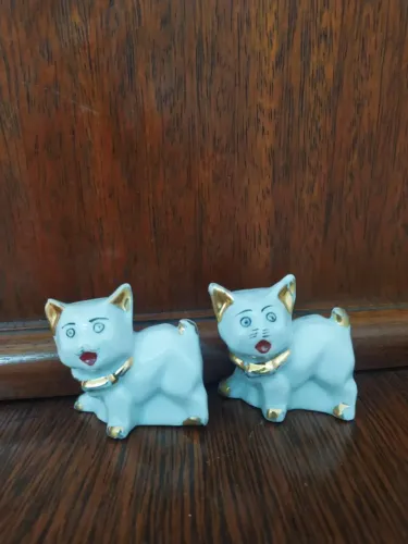 Conjunto de Bibelos de Gatos