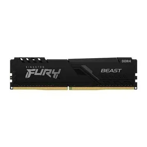 Memória RAM Kingston Fury Beast, 16GB, 3200MHz, DDR4, CL16, Preto - KF432C16BB1/16