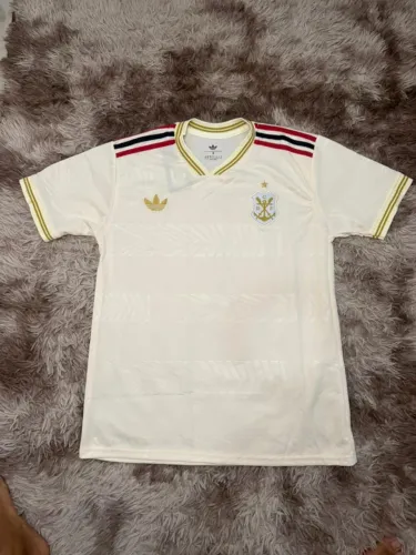 Camisa flamengobranca com dourada