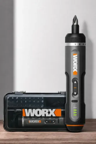 Parafusadeira Elétrica Sem Fio Worx WX242 - 4V | Compacta e Potente