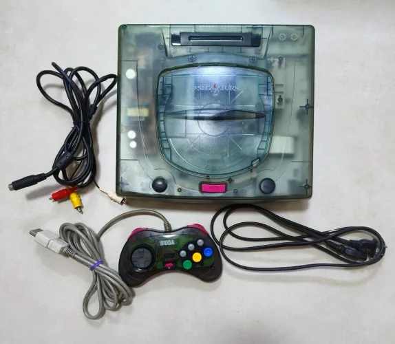 Sega Saturn Skeleton Tec Toy Bloqueado NTSC