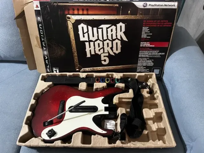 Guitar Hero 5 - PS3 (Caixa Original)