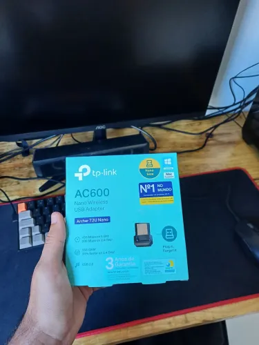Adaptador wifi t2u Archer nano dual band pouco uso