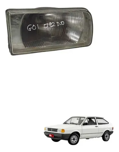 Farol Direito Volkswagen Gol Quadrado 1993 1.6 Direito/passageiro