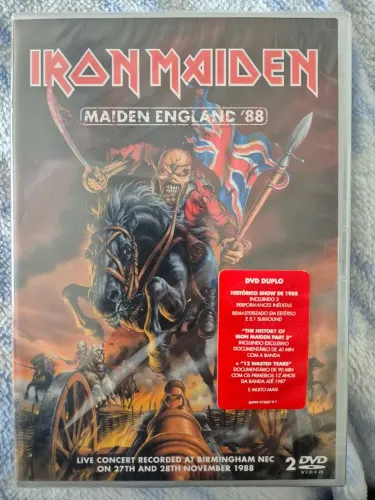 DVD Iron Maiden - Maiden England '88
