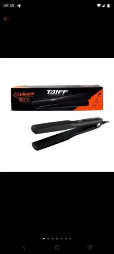 Prancha Alisadora para Cabelo Chapinha Taiff Cerâmica Bivolt