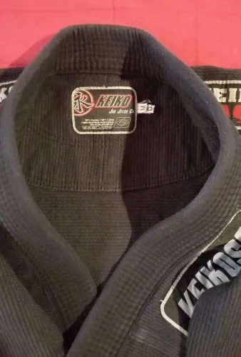 Kimono Infantil Jiu-Jitsu Keiko Raca M0 Preto Original
