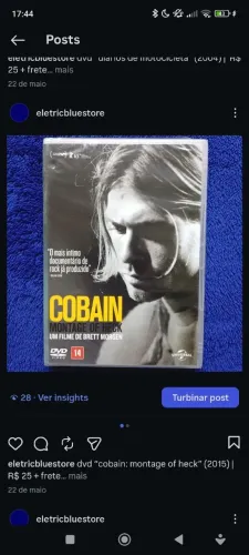 Cobain: Montage of Heck - DVD LACRADO