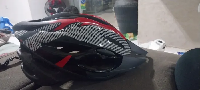 Capacete de ciclista