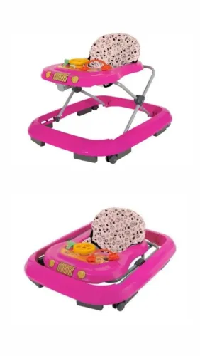 VENDE-SE ANDADOR INFANTIL ROSA (USADO POUCAS VEZES)