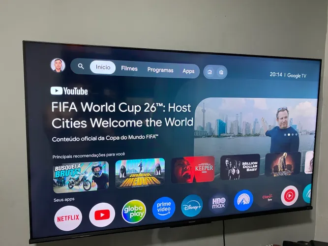 TV HISENSE QLED 4K 55pol