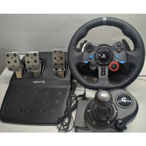 ? LOGITECH G29 + CÂMBIO - COMPLETO