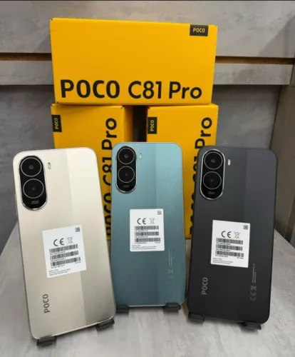 Xiaomi Poco C81 Pró 128GB/4GB RAM - 256GB/8GB RAM + Fone de Brinde - Lacrados