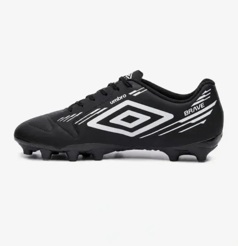 Chuteira Umbro Brave Preta - Nova | Design Exclusivo |