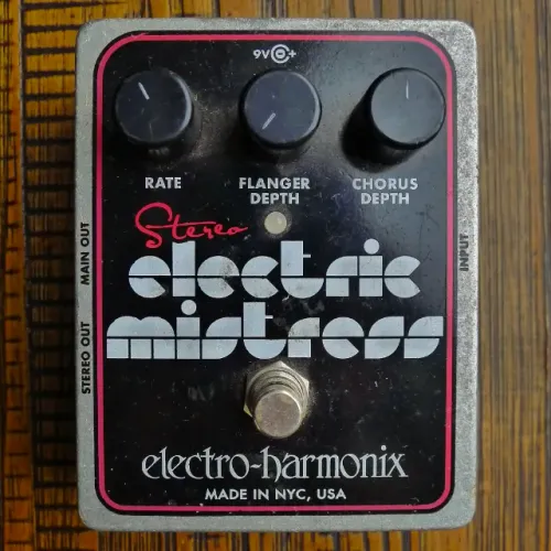 Pedal de flanger e chorus Electro-Harmonix Electric Mistress
