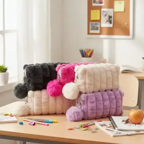 Estojo Teddy Peluciado grande