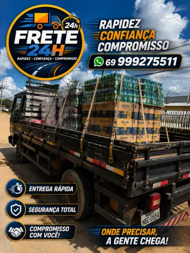 Frete 24 horas 