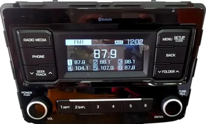 Aparelho Som Radio Mp3 Creta 2021 Bt Original 96170m4000uay. Completo