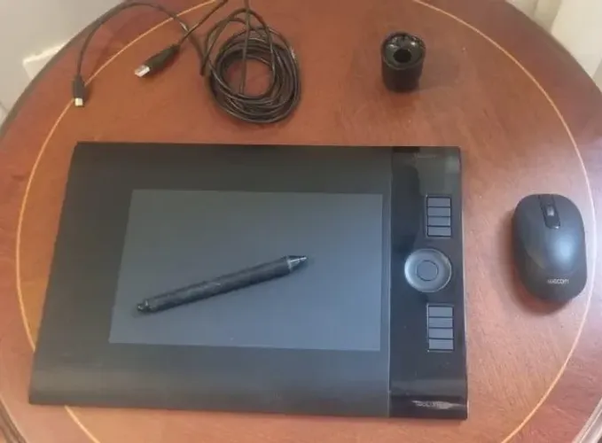 mesa digitalizadora wacon intuos PTK-640 (tablet para designer)