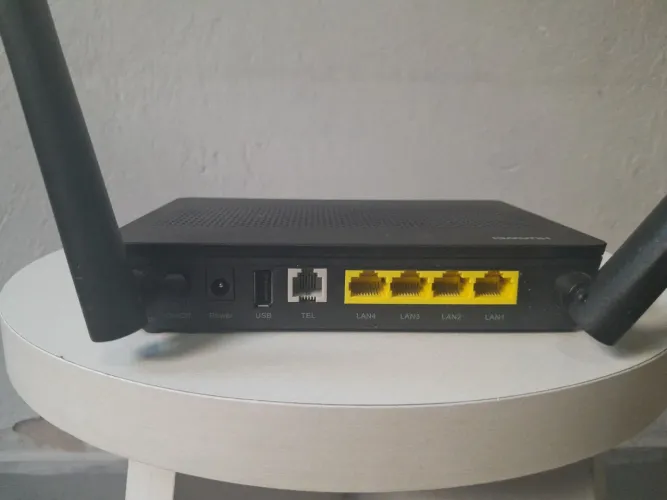 Roteador Huawei EchoLife HG8145V5 GPON Dual Band 2.4G e 5G - Fibra Óptica
