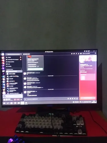PC GAMER COMPLETO - MOUSE TECLADO MONITOR