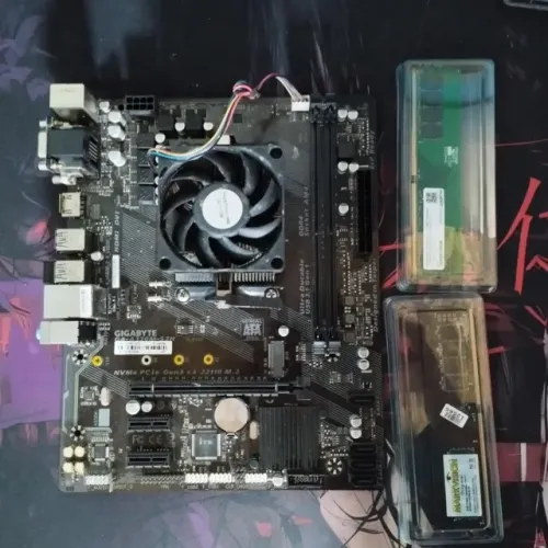 Kit ryzen 3 2200g + Placa mae + 16gb de ram