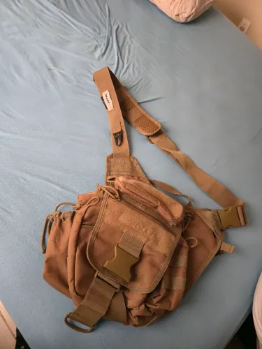 Bolsa tática militar de ombro  