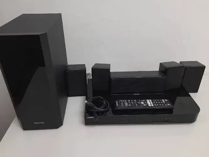Home Theater Blu-Ray 3d 1000w liga e desliga