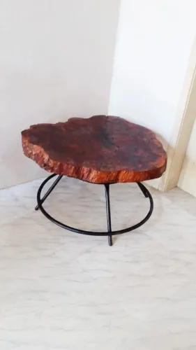 Mesa de centro rústica