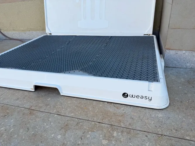 Weasy Cão | Banheiro inteligente para cachorro
