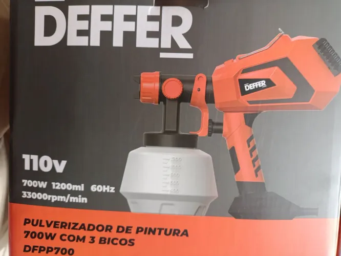 Pistola de pintura voltagem 110v