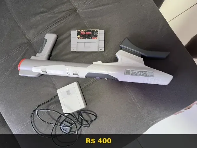 Super Scope 6 + Pistola Super Scope Original SNES