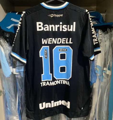 Camisa Grêmio Topper 2013 - Preta - Wendell 18