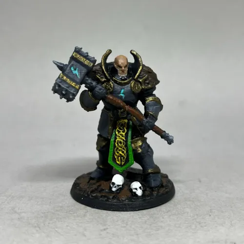 Miniatura Paladino RPG de Mesa Impressão 3D