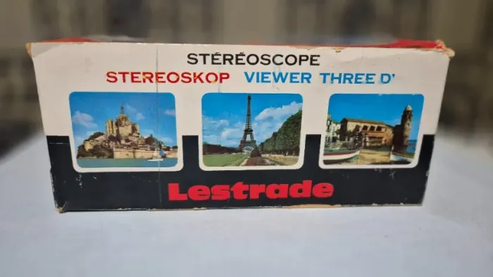 Estereoscópio Antigo Lestrade Vintage para Colecionador