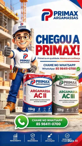 Argamassa PRIMAX