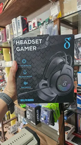 Fone headset gamer com fio Delta F1516