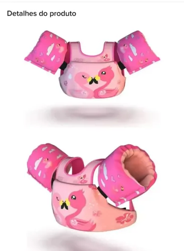 Vendo colete salva vidas infantil novo