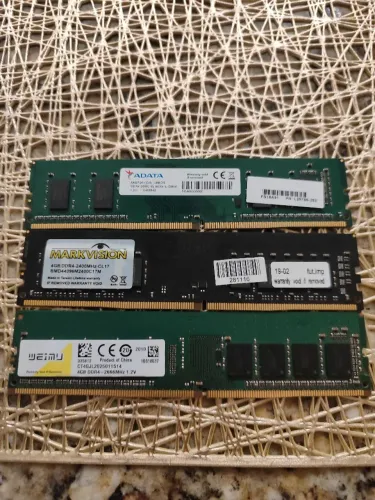 Vendo memória ram 12GB ddr4 3x4gb 