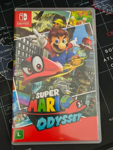 Jogo Super Mario odyssey Nintendo switch 