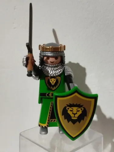 Playmobil importado soldado com armadura e acessórios originais.