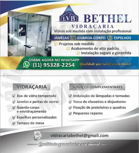 Vidraçaria Bethel 