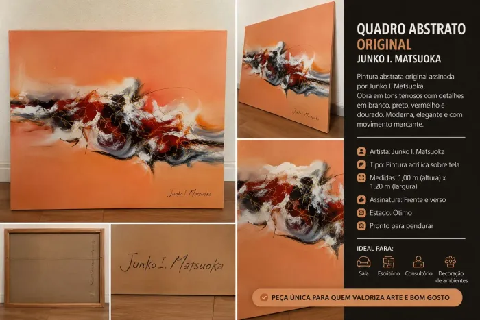 Quadro artista Junko I. Matsuoka original