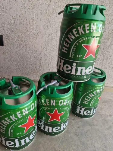 Barril de Heineken 5l. Vazio